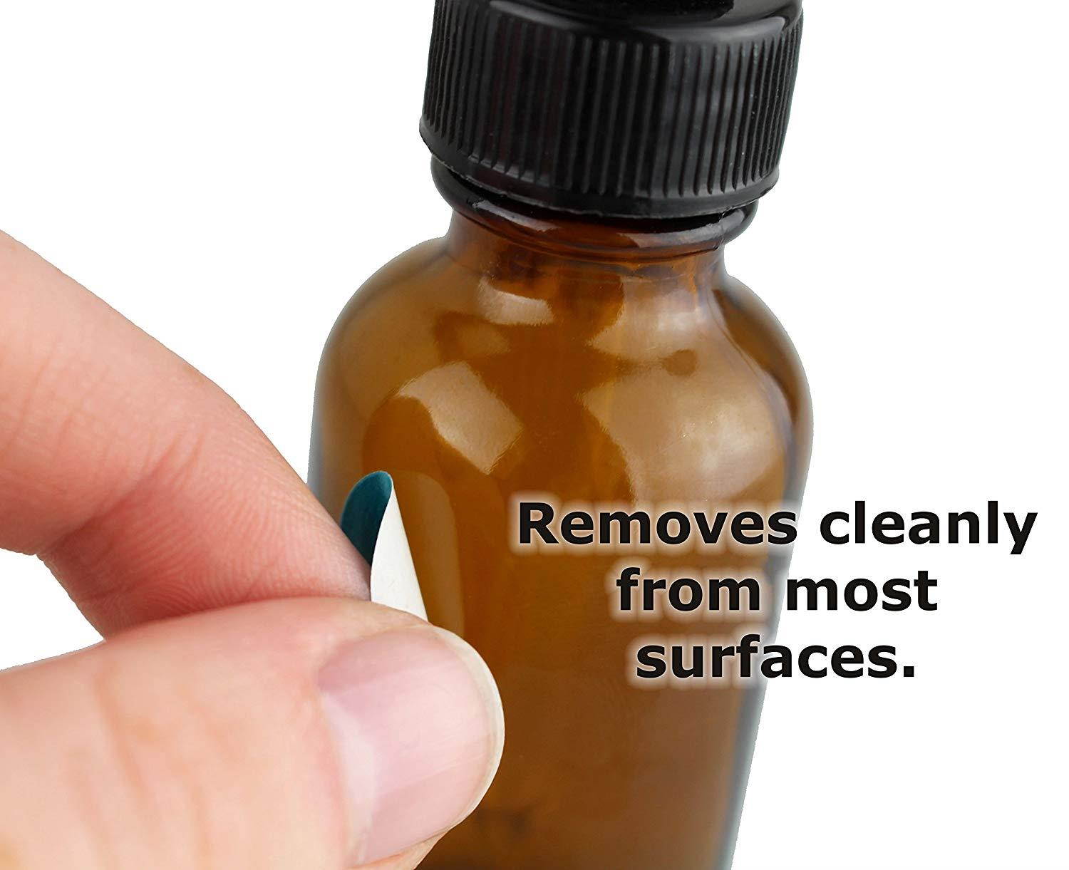 ChromaLabel 1/2 inch Removable Color-Code Dot Labels | 1,000/Dispenser Box (Black)