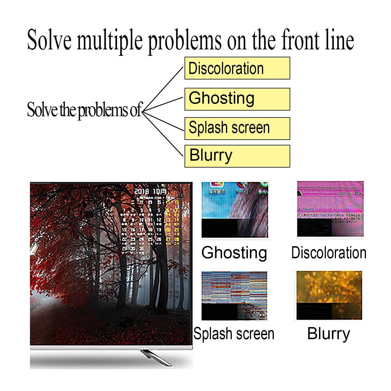 DaFuRui 3Pack 10Ft HD15 Male to Male VGA Video Cable for TV Computer Monitor with Blue Connector