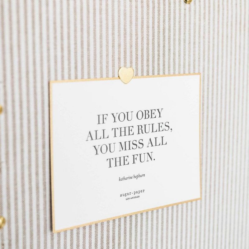 150ct Heart Shaped Push Pins Gold - Sugar Paper™