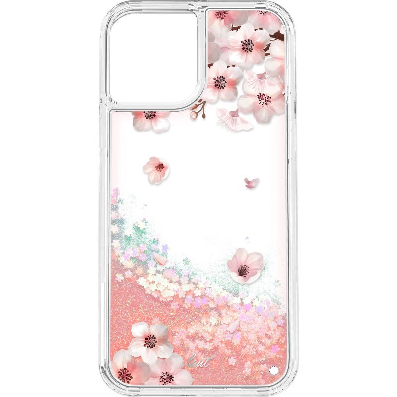 LAUT Apple iPhone 12 Mini Liquid Glitter Phone Case - Sakura