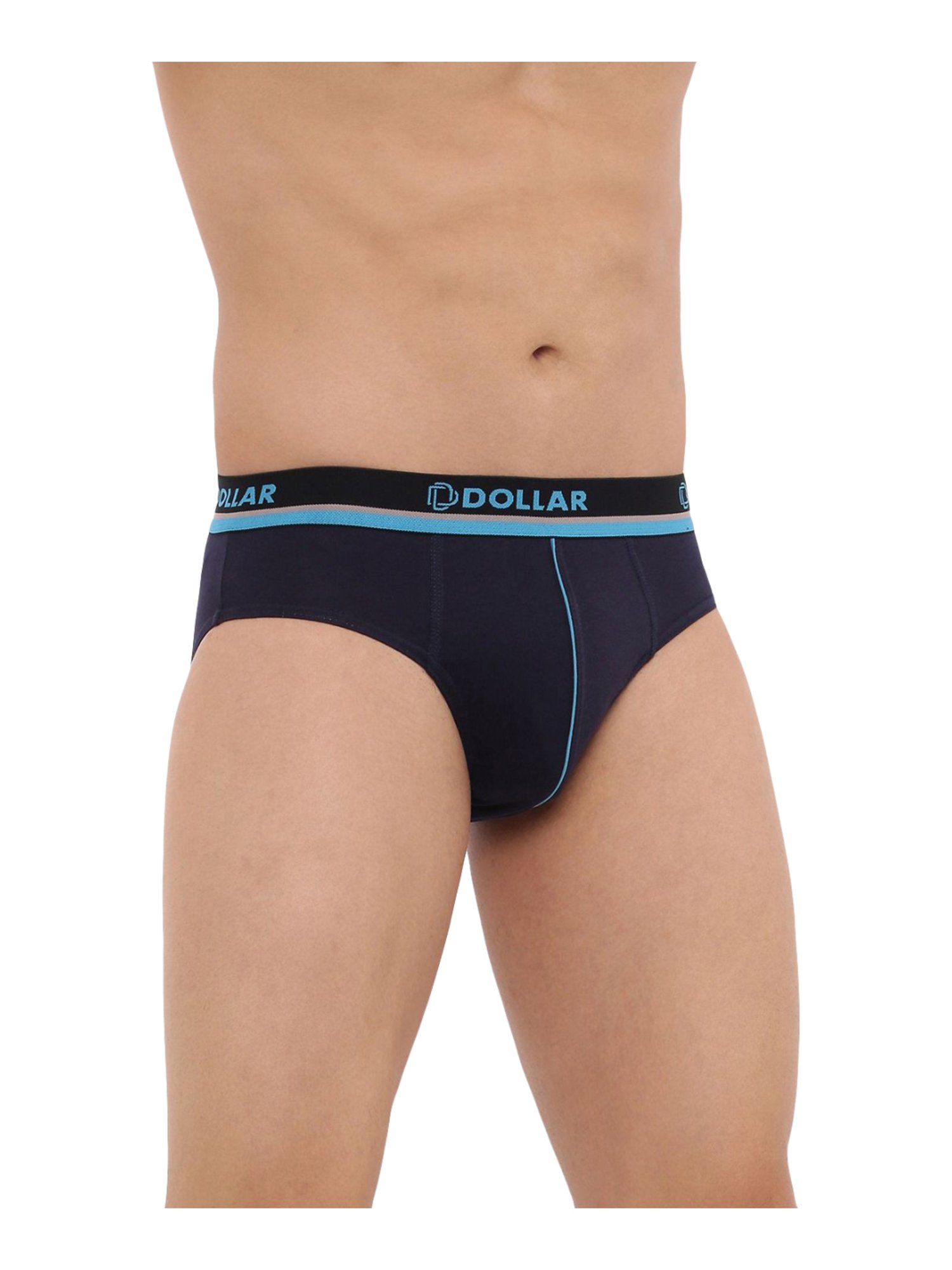 Dollar Bigboss Assorted Color Cotton Glo Briefs (Pack Of 3)