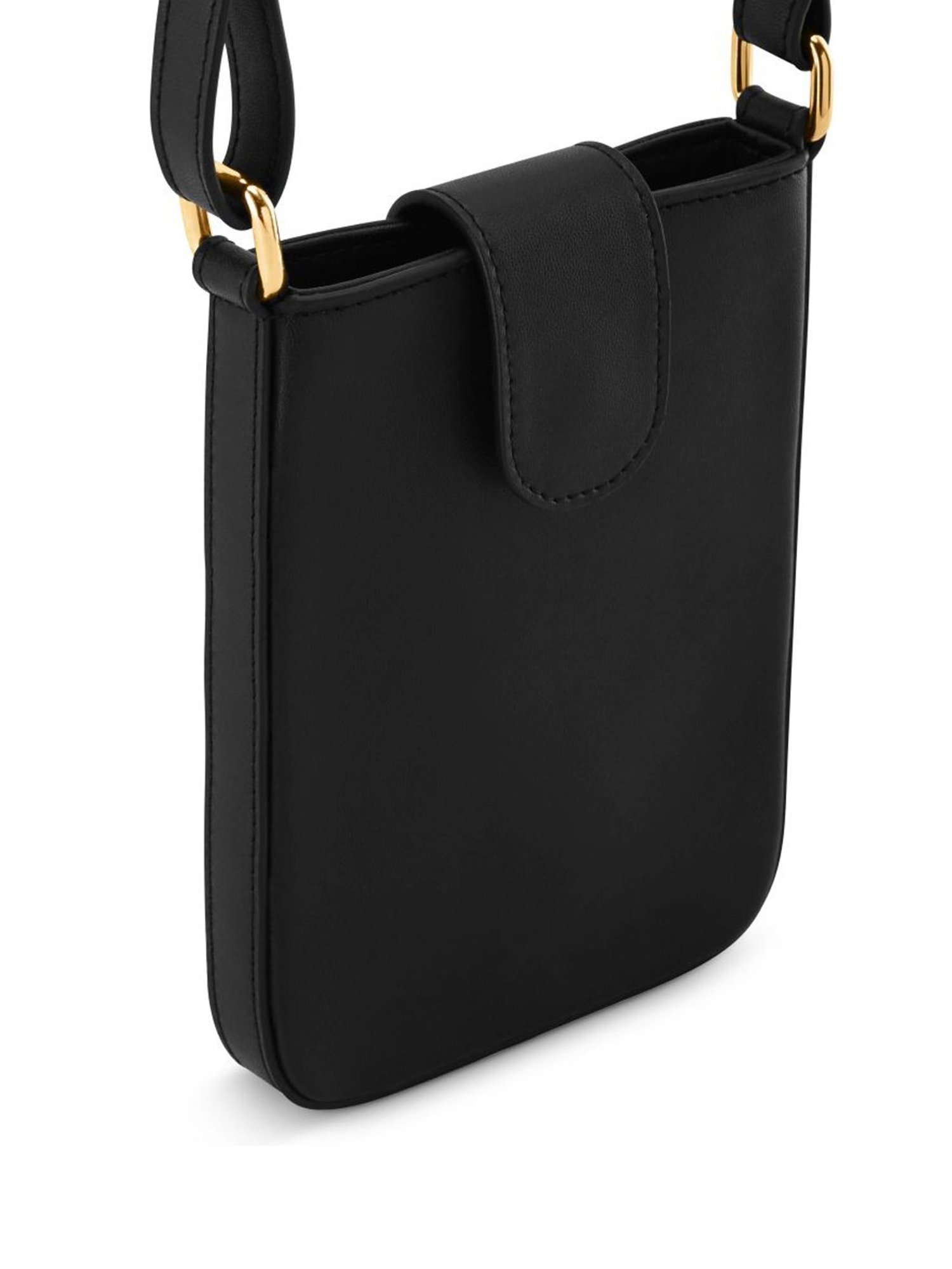 Fastrack Black Solid Mobile Pouch