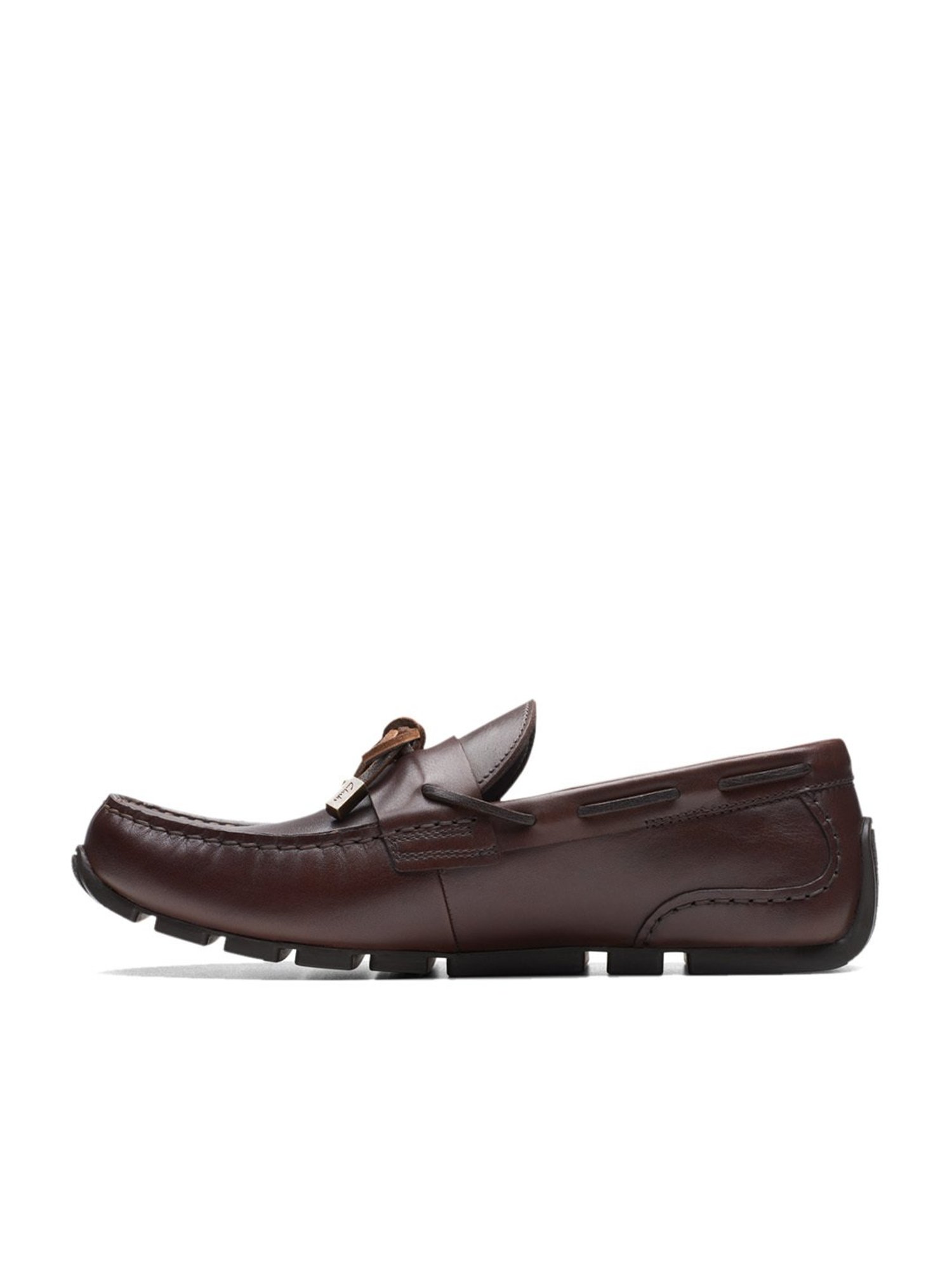Clarks Men's Oswick Step Brown Boat Shoes