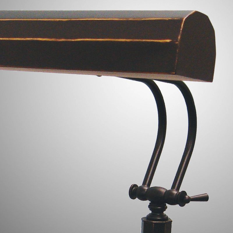 Lite Source Piano Mate 2 Light Desk Lamp Dark Bronze - Lite Source