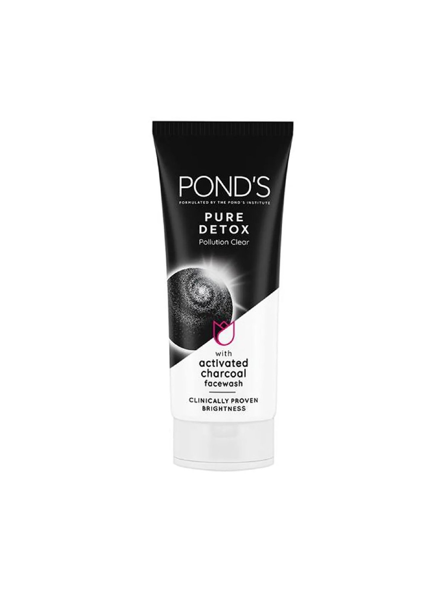 POND'S Pure Detox Deep Cleansing Activated Charcoal Face Scrub - 100 gm