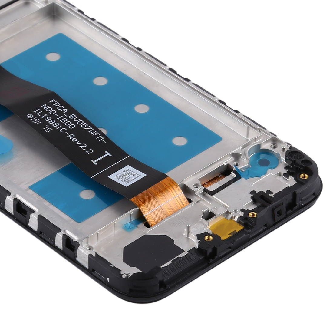 Replacement  LCD Screen and Digitizer Full Assembly with Frame for Huawei Y5