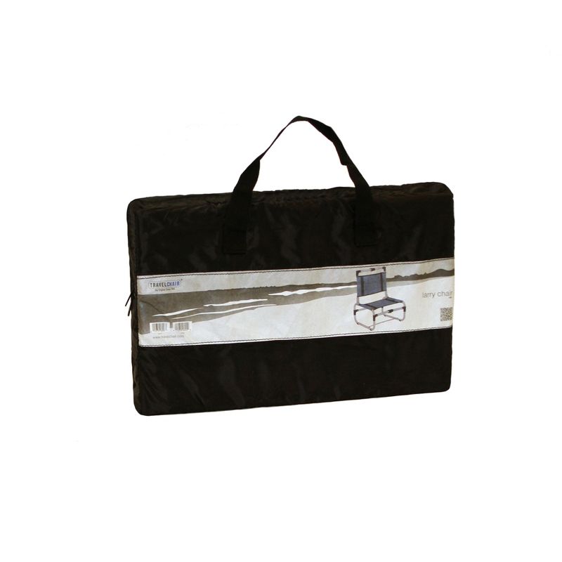 TravelChair 169 Larry Weather Resistant Lightweight Portable Outdoor Camping Chair, Steel (Blue)