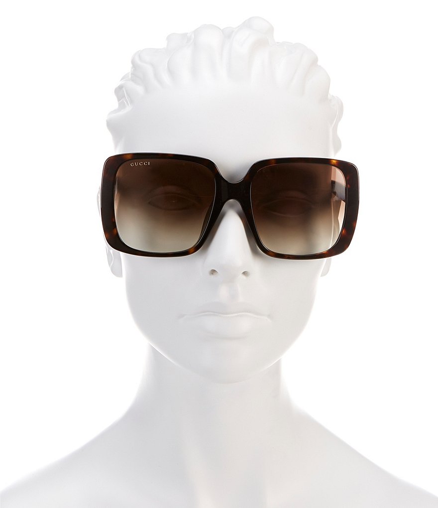 Gucci Women's 56mm Rectangular Sunglasses