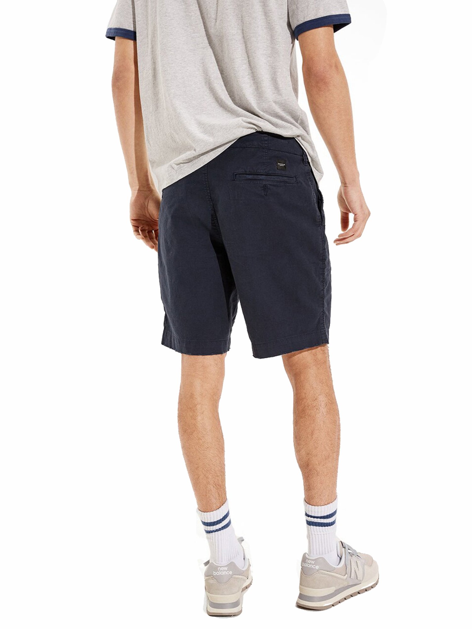 American Eagle Navy Regular Fit Shorts