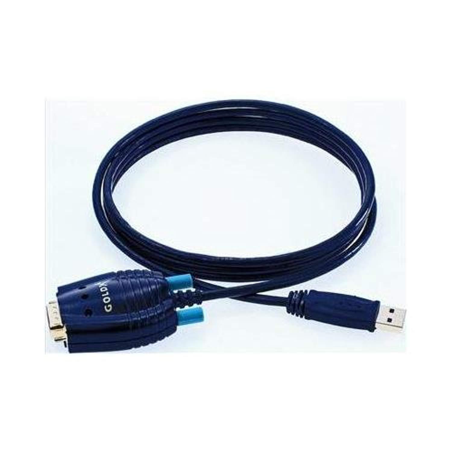 goldx gxmu1200 6ft usb to serial converter cable  new  retail  gxmu1200