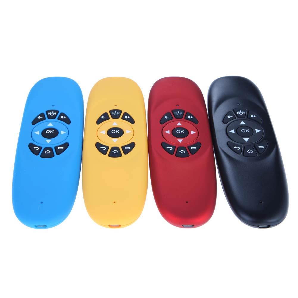 VIBOTON Rechargeable Mini 2.4Ghz Wireless Fly Air Mouse Remote Controller Keyboard For PC Android TV Box Media Player Gamer