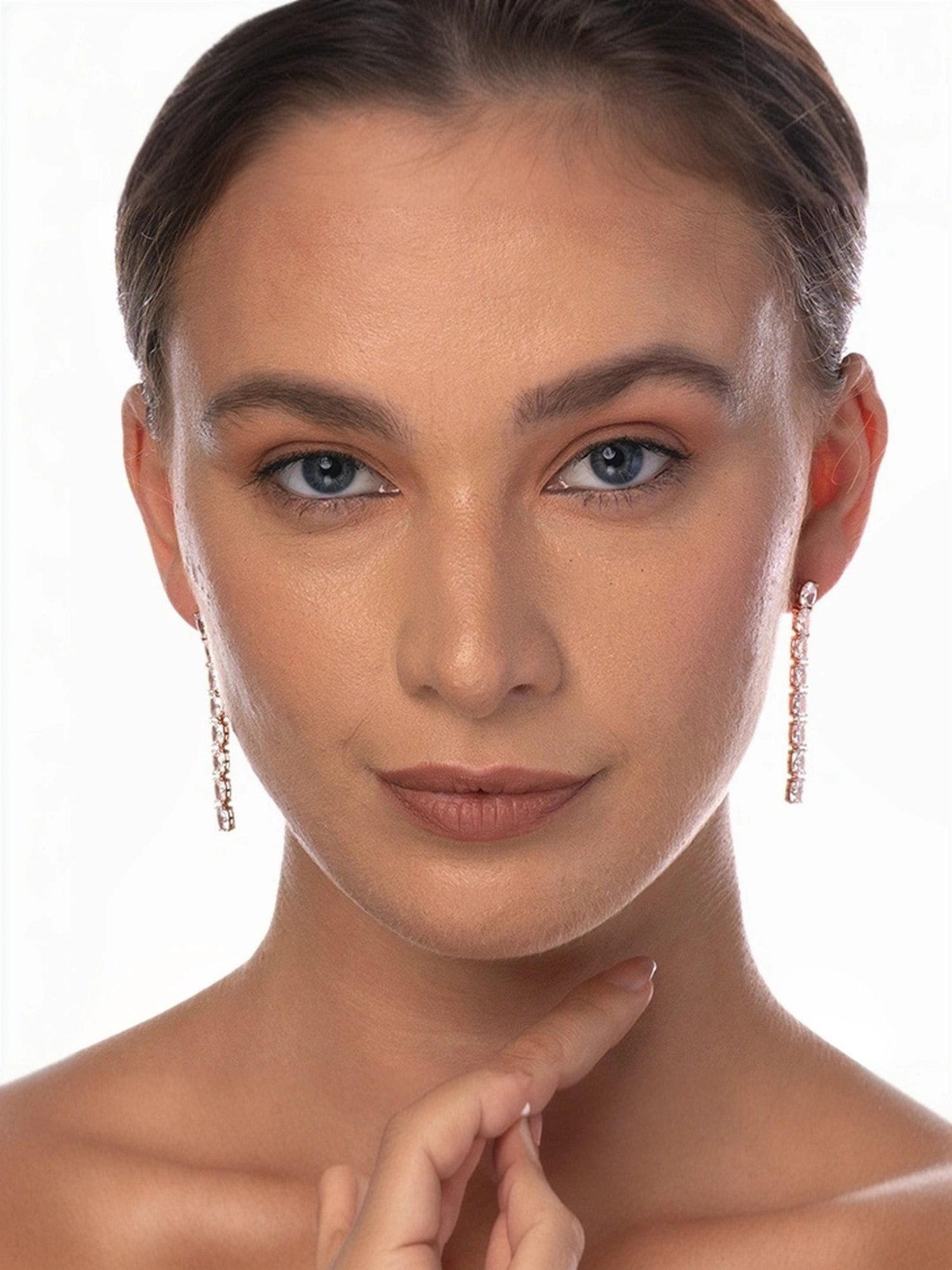 Clara 92.5 Sterling Silver Maude Earrings for Women