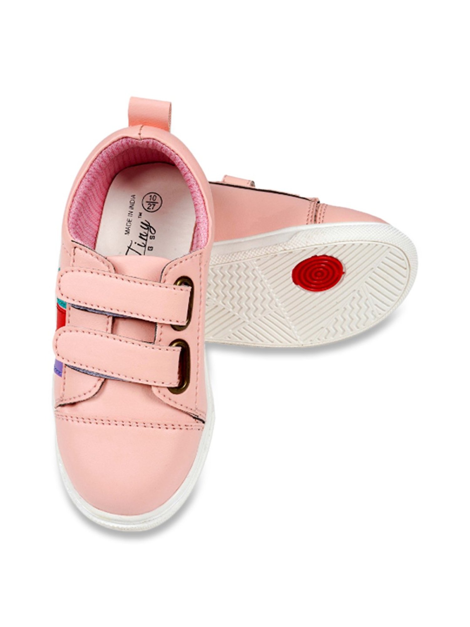 Tiny Bugs Kids Pink Sneakers