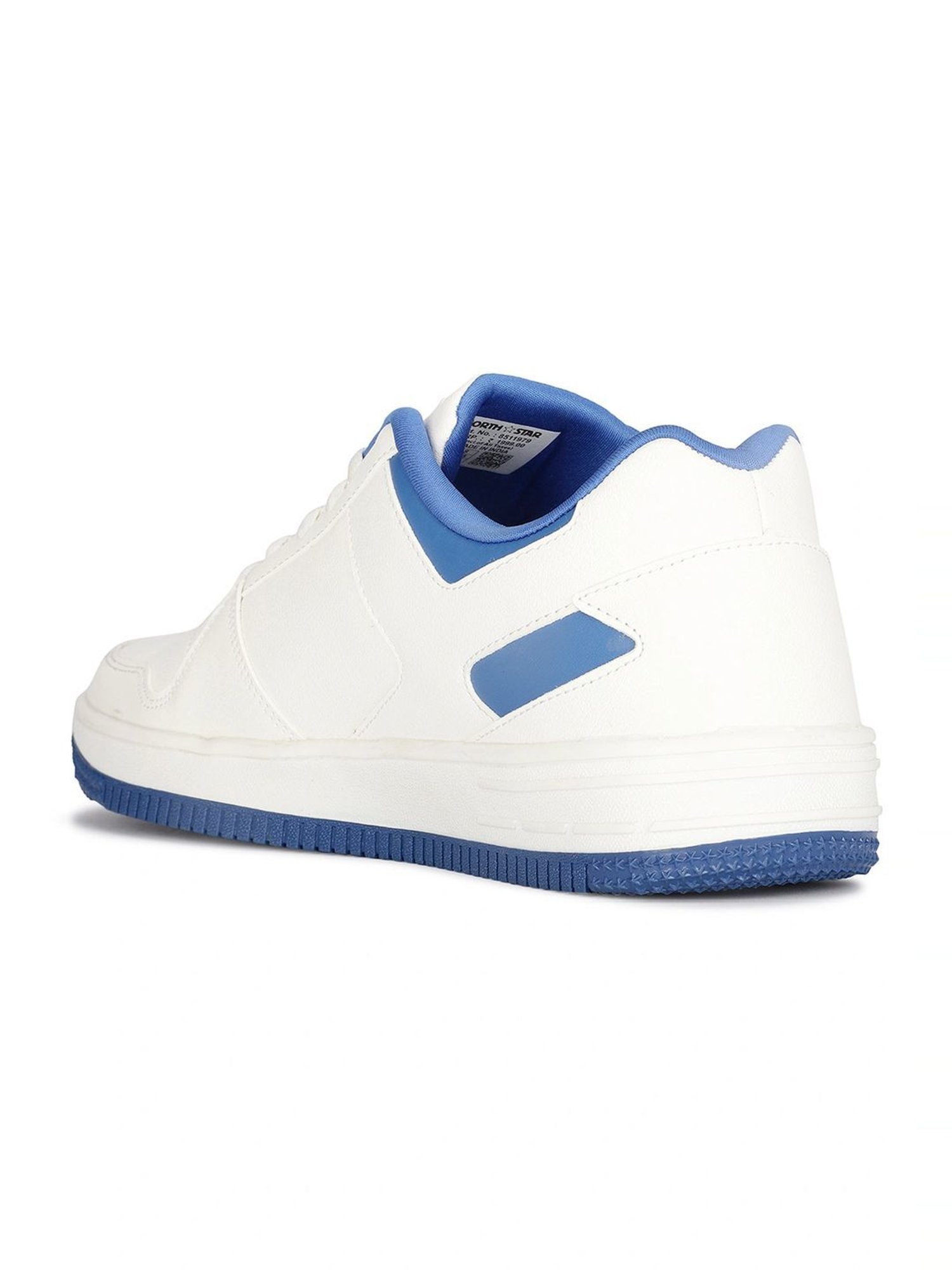 North Star by Bata Men's ZETSU White Casual Sneakers