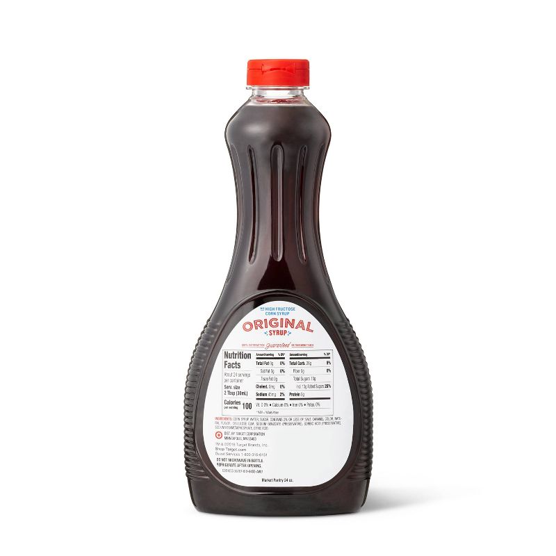Hungry Jack Original - No High Fructose Corn Syrup Pancake Syrup – 27.6 fl oz  - Market Pantry™