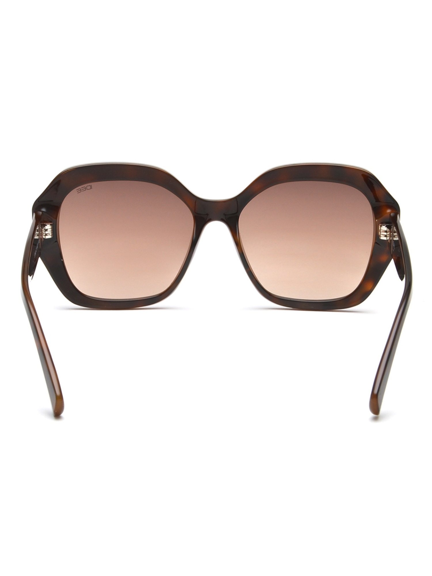 IDEE Dark Brown Square UV Protection Sunglasses for Women