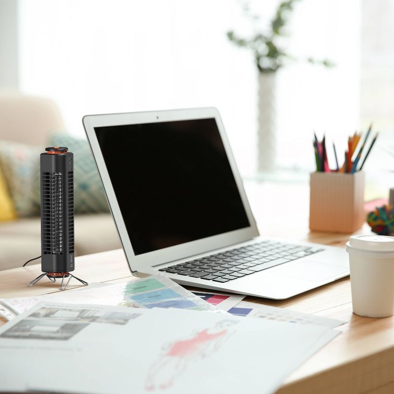 Sharper Image Axis 12 Tower Fan Black