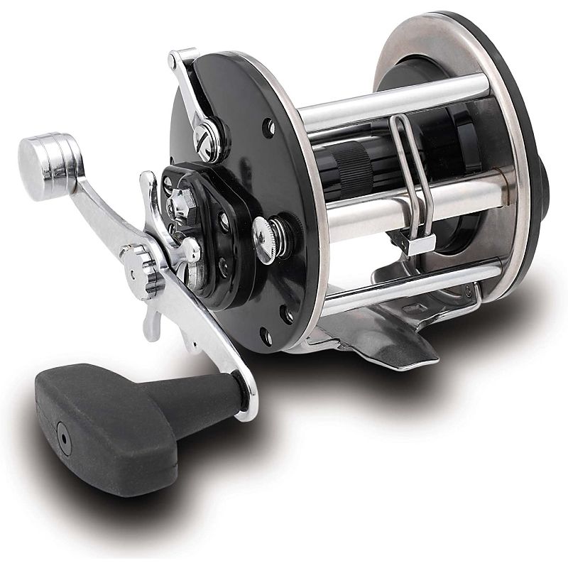 Penn 309MCP Level Wind 300 Yard 30 Pound Right Handed Steel Mechanical Counterbalanced Fly Ice Fishing Reel, Black