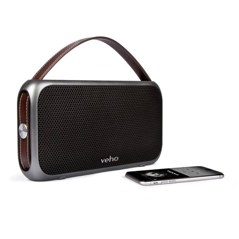 Veho M-7 Mode Retro Water Resistant Speaker with Power Bank