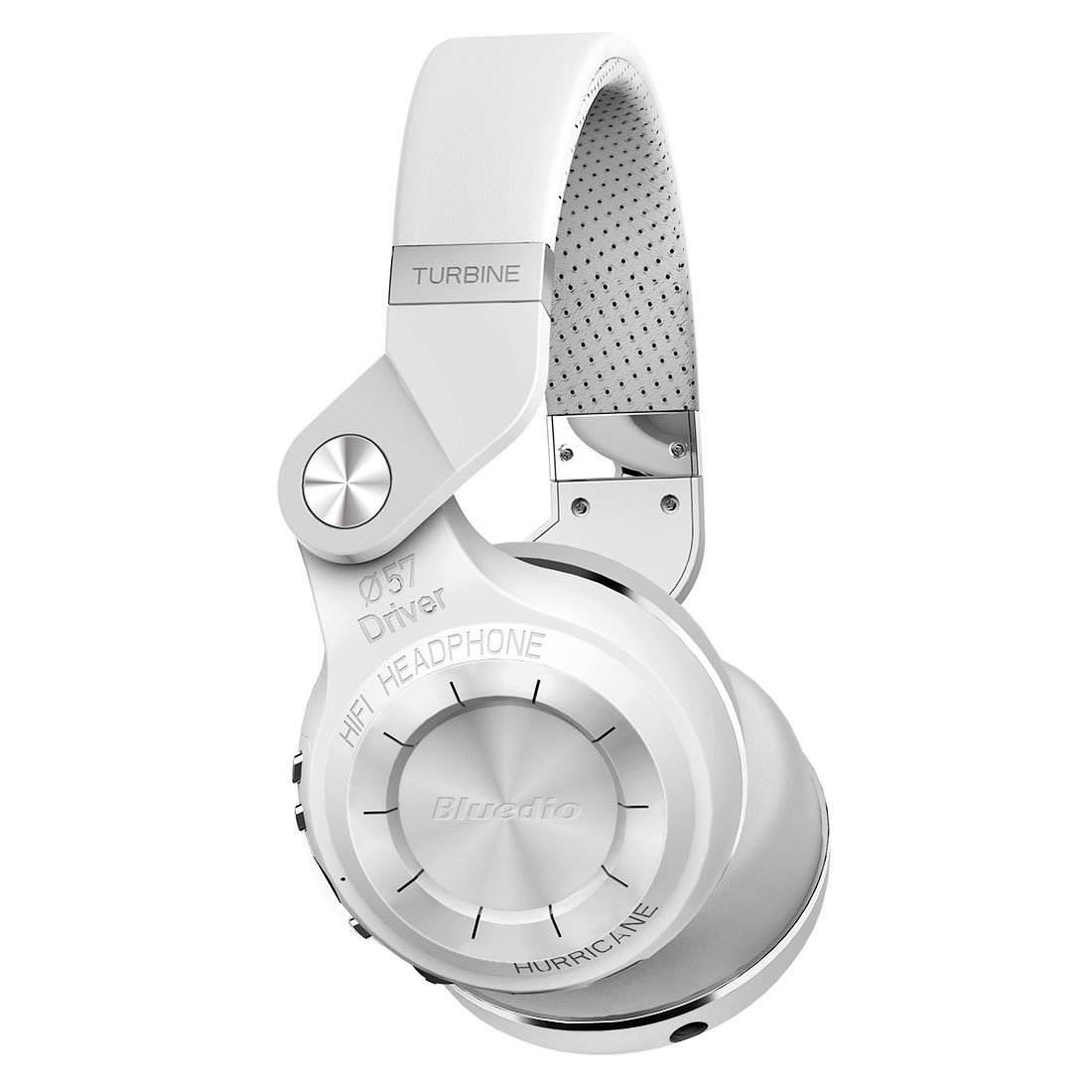 Bluedio T2s Turbine Bluetooth Wireless Stereo Headphones with Microphone 57mm Drivers Rotary Folding(Red)