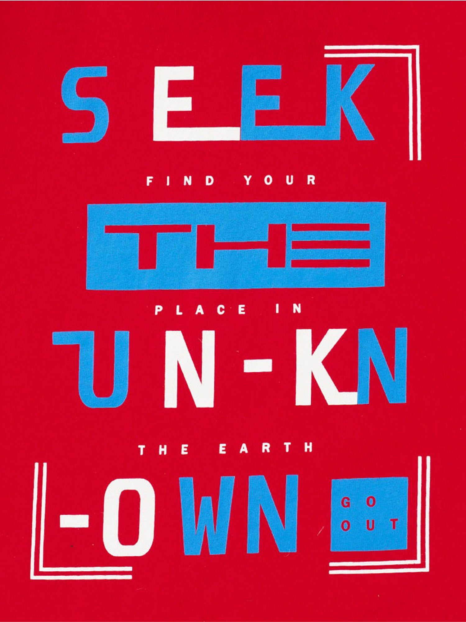 Edheads Kids Red Cotton Printed T-Shirt