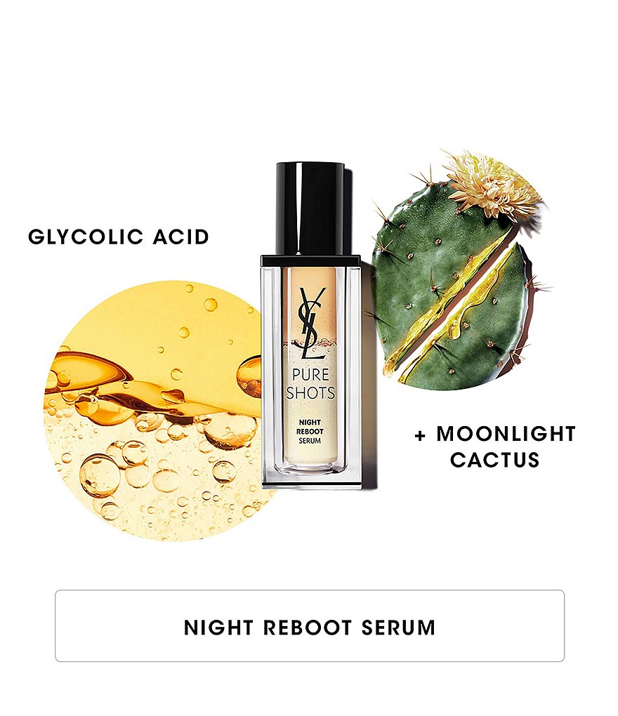 Yves Saint Laurent Beaute Pure Shots Night Reboot Resurfacing Serum