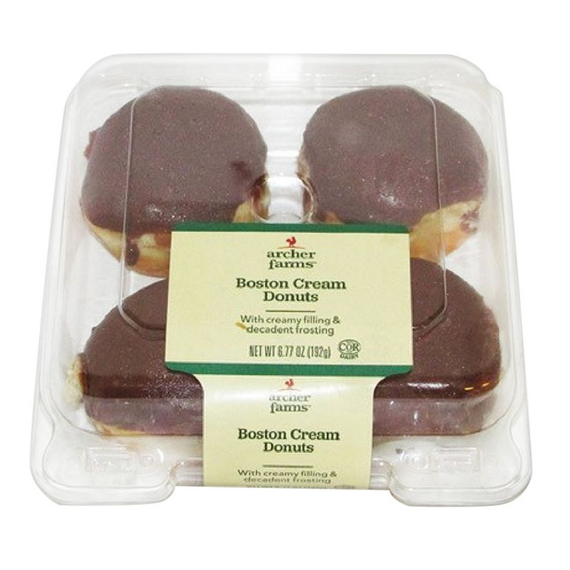 Mini Chocolate Boston Cream Donuts 6.77oz - Favorite Day™