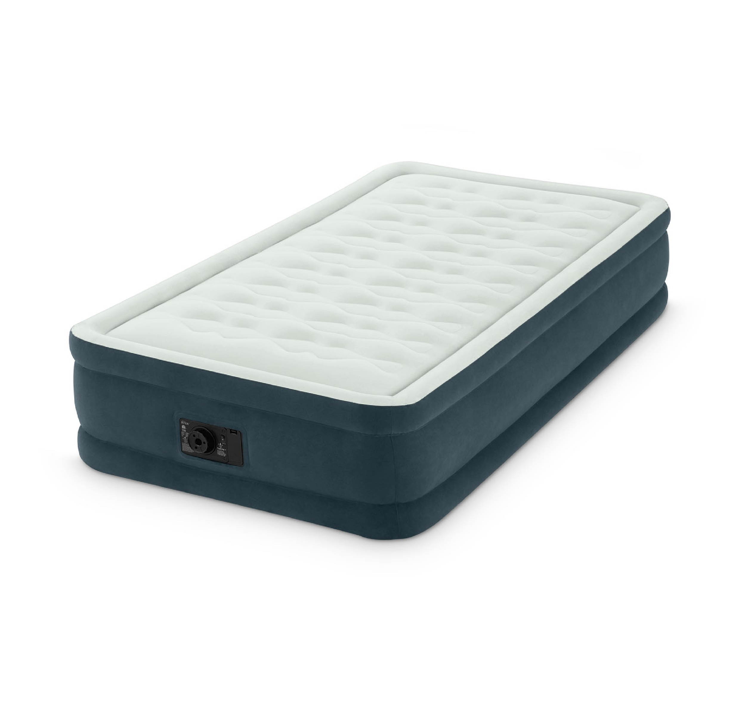 Intex 64741WA Twin 15" DuraBeam Dream Lux Airbed Mattress with Built-in Pump