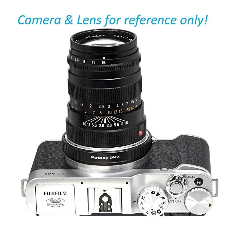 Copper Leica M Lens to Fuji X Adapter Leica M Mount to XMount Adapter Compatible with Fujifilm XPro1 XPro2 XE1 XE2 XE3 XA5 XM1 XT1 XT2 XT3 XT10 XT20 XT30 XH1