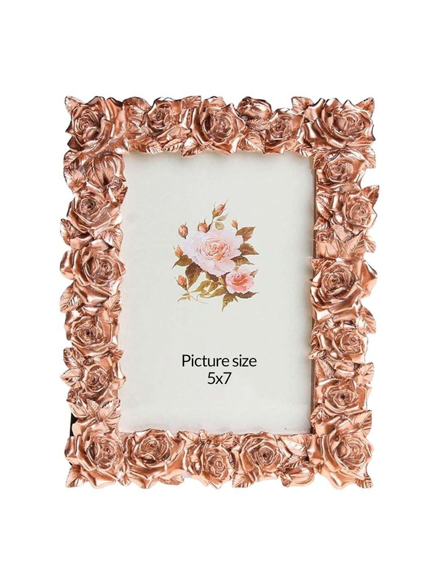 Art Street Pink Engineered Wood Swing Fashion Resin Vintage Photo Frame