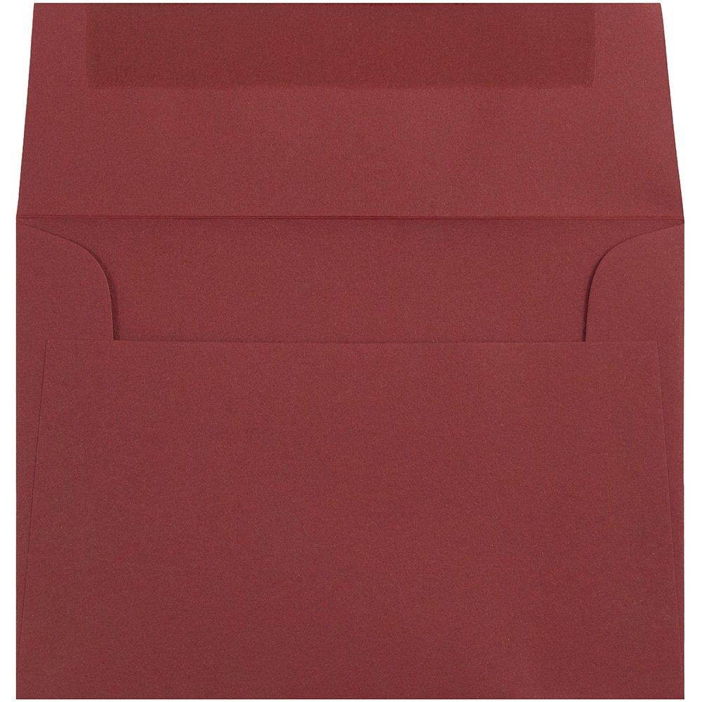 JAM PAPER 4Bar A1 Premium Invitation Envelopes - 3 5/8 x 5 1/8 - Dark Red - 25/Pack