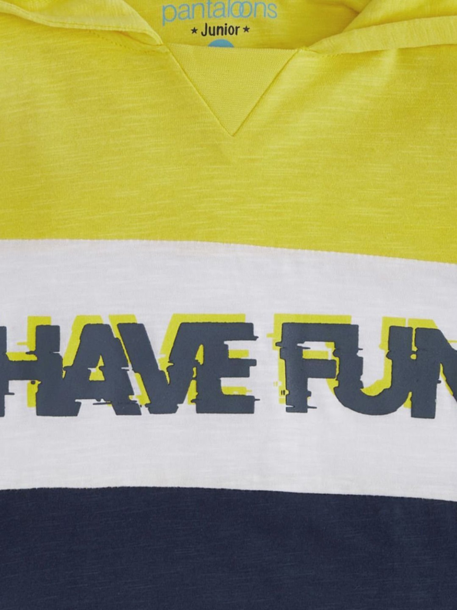 Pantaloons Junior Multicolor Cotton Printed T-Shirt