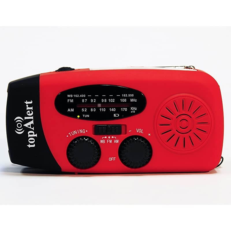 Version] 2-Pack HY-88WB Emergency Dynamo Solar Self Powered AM/FM/WB(NOAA) Radio, Stronger Replaceable 2000mAh Lithium-ion Battery, Flashlight, Charger for Smartphones and USB Devices