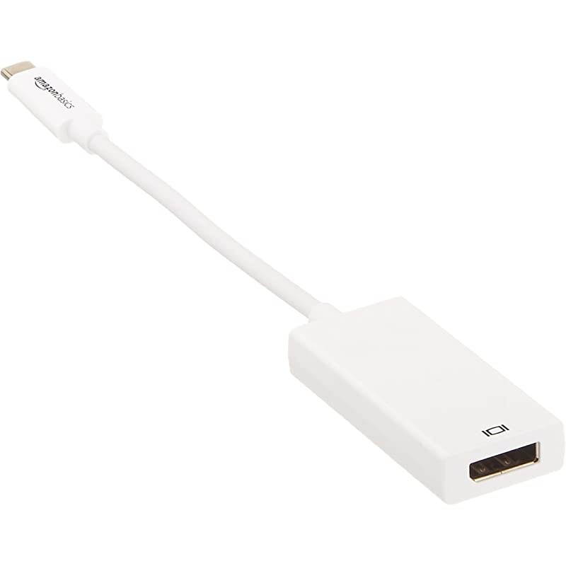 Basics USB 3.1 Type-C to DisplayPort Display Adapter - White
