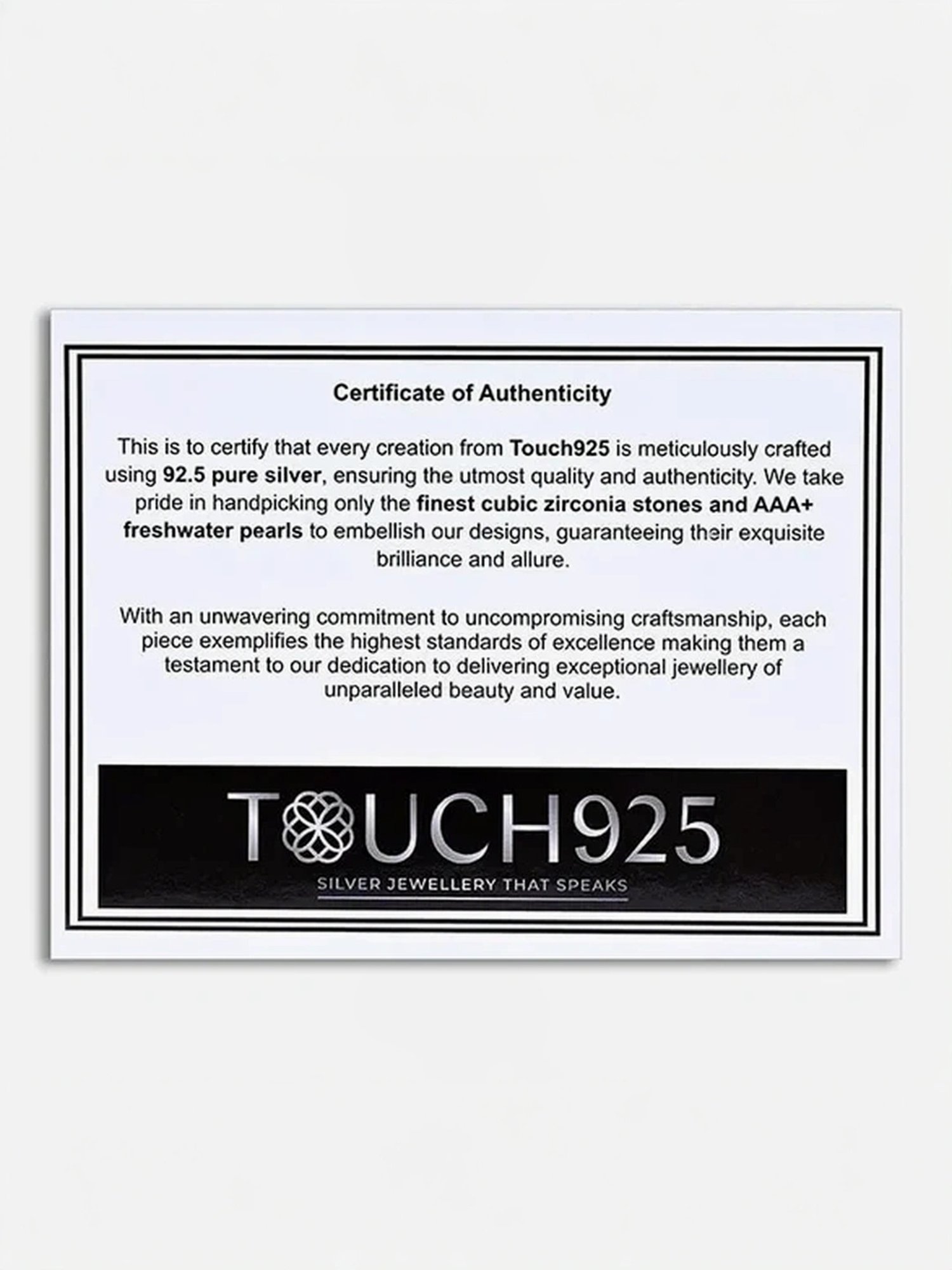 Touch925 Minimal Silver Anklet for Women