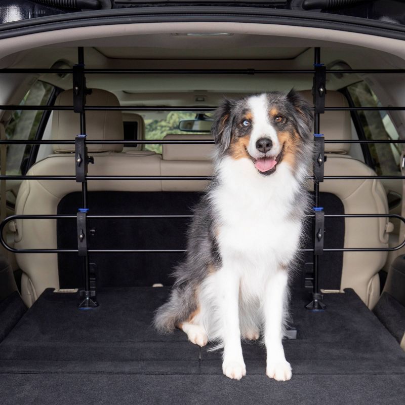 PetSafe Happy Ride Metal Dog Barrier - Black