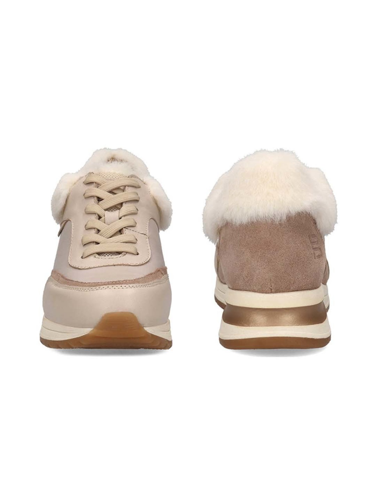 BAGATT Women's Venice Beige Casual Sneakers