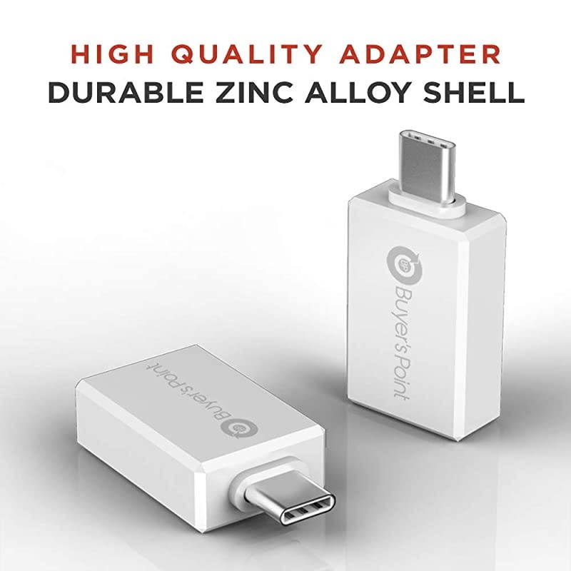 USB 31 TypeC to HDMI Adapter White 2 Pack