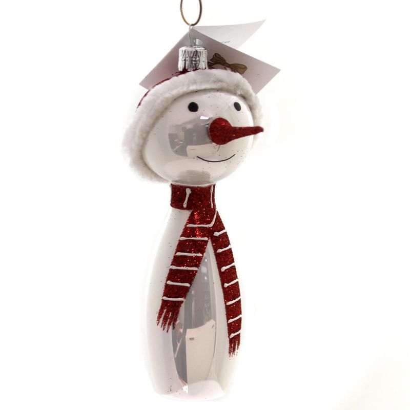 Golden Bell Collection 5.0" Long Nosed Snowman Ornament Frosty  -  Tree Ornaments