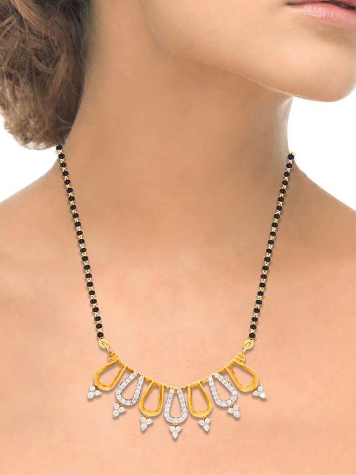 Joyalukkas 18k Gold & Diamond Pendant with Chain