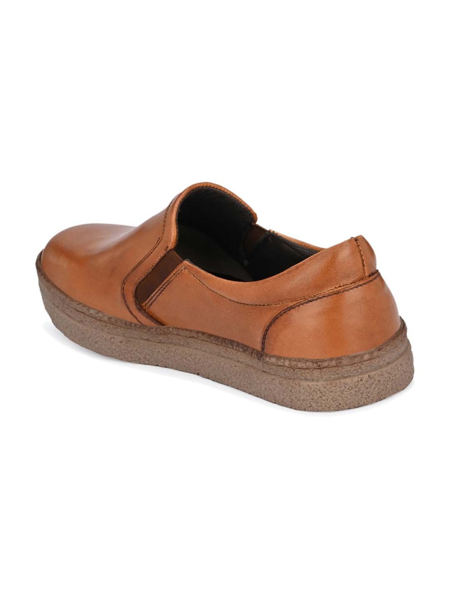 Carlo Romano Men's Tan Casual Slip-Ons