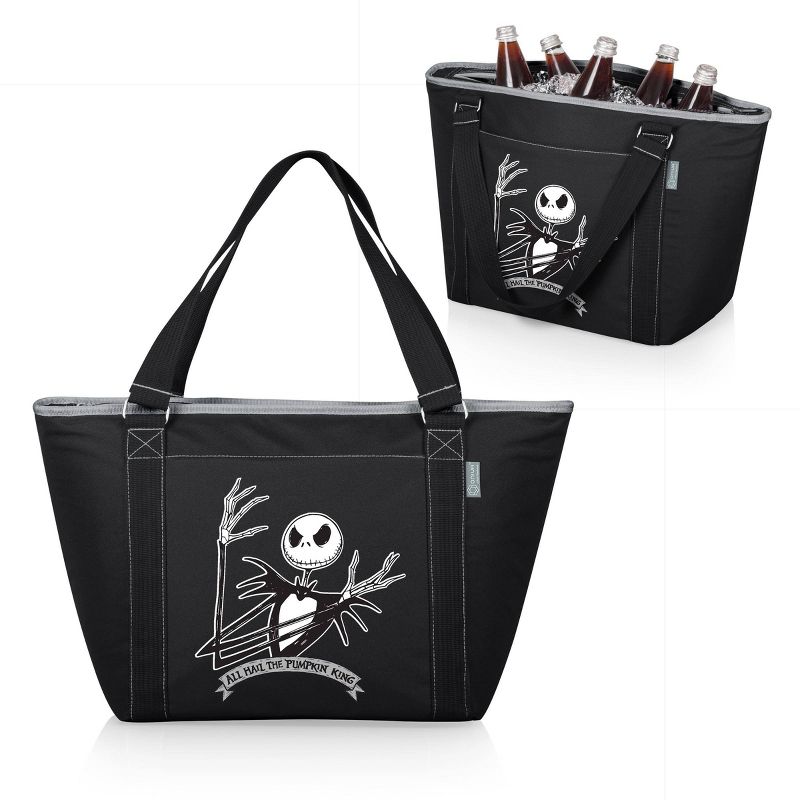 Picnic Time Disney: The Nightmare Before Christmas Topanga 16.68qt Tote Cooler Bag - Black