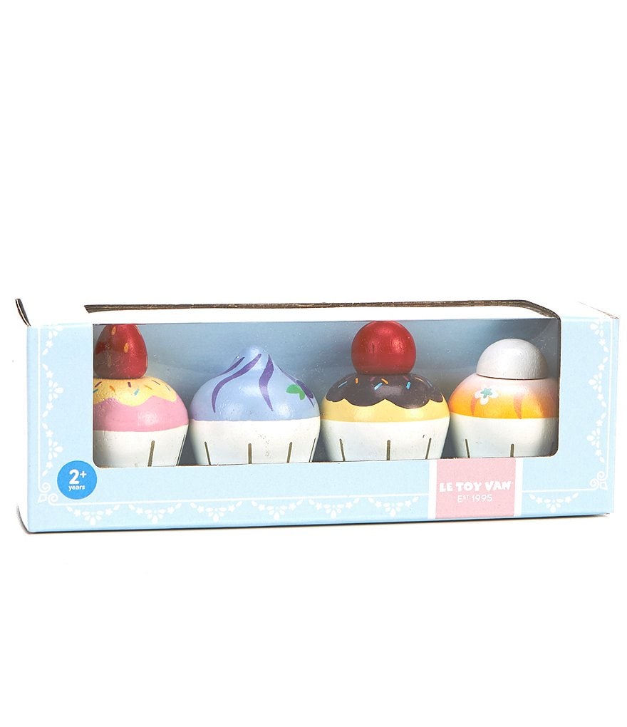 Le Toy Van Honeybake Petit Wooden Cupcakes