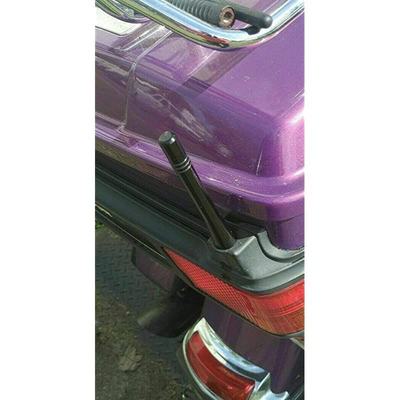 Short Whip Metal AMFMXM CB Antenna Mast for Harley Davidson 4quot inch