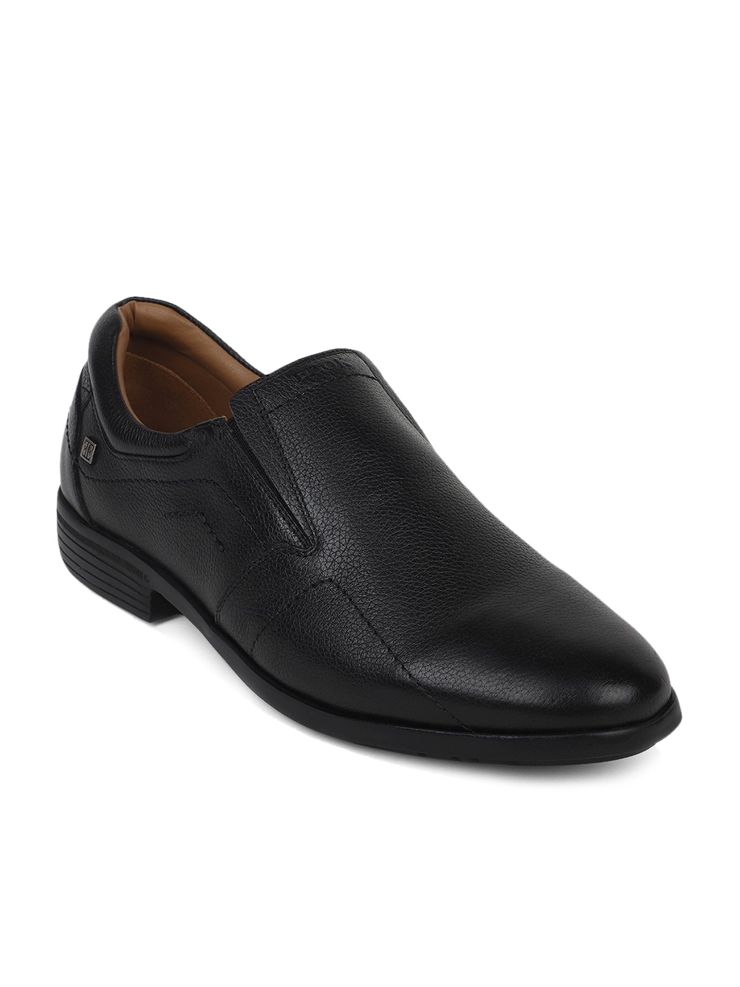 EZOK Men's Black Formal Loafers