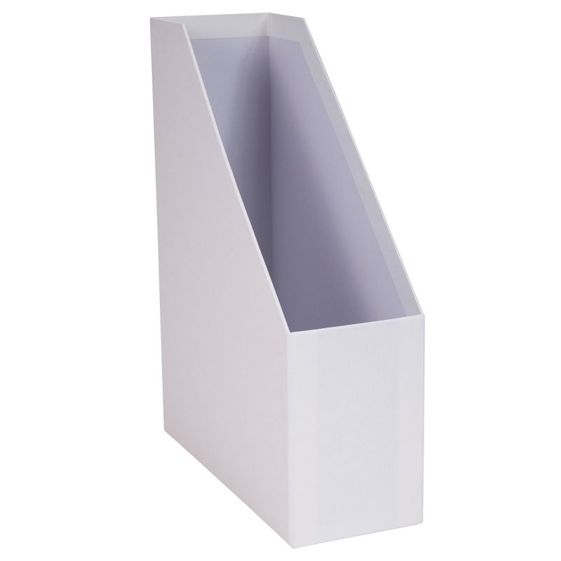 Set of 3 Viktoria Magazine File White - Bigso Box of Sweden