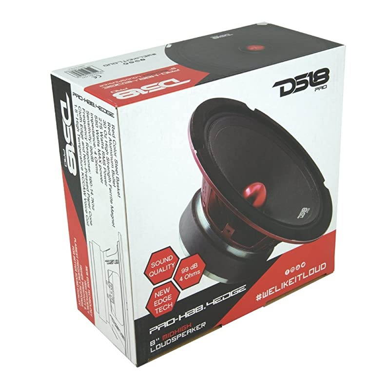 PRO Series 65 MidHigh Loudspeaker 500W Max Set of 165 PROH6EDGE