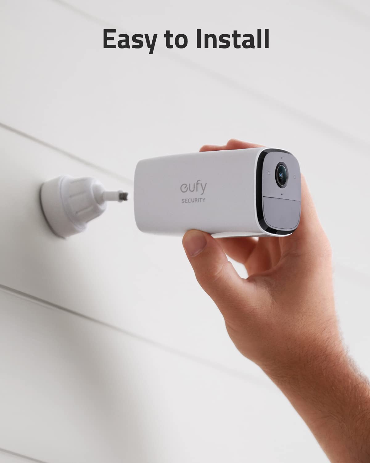 eufy Security, SoloCam E20, Wireless Standalone Outdoor Security Camera, WiFi, Wire-Free, 1080p, IP65 Weatherproof, Night Vision, Local Storage, No Monthly Fee