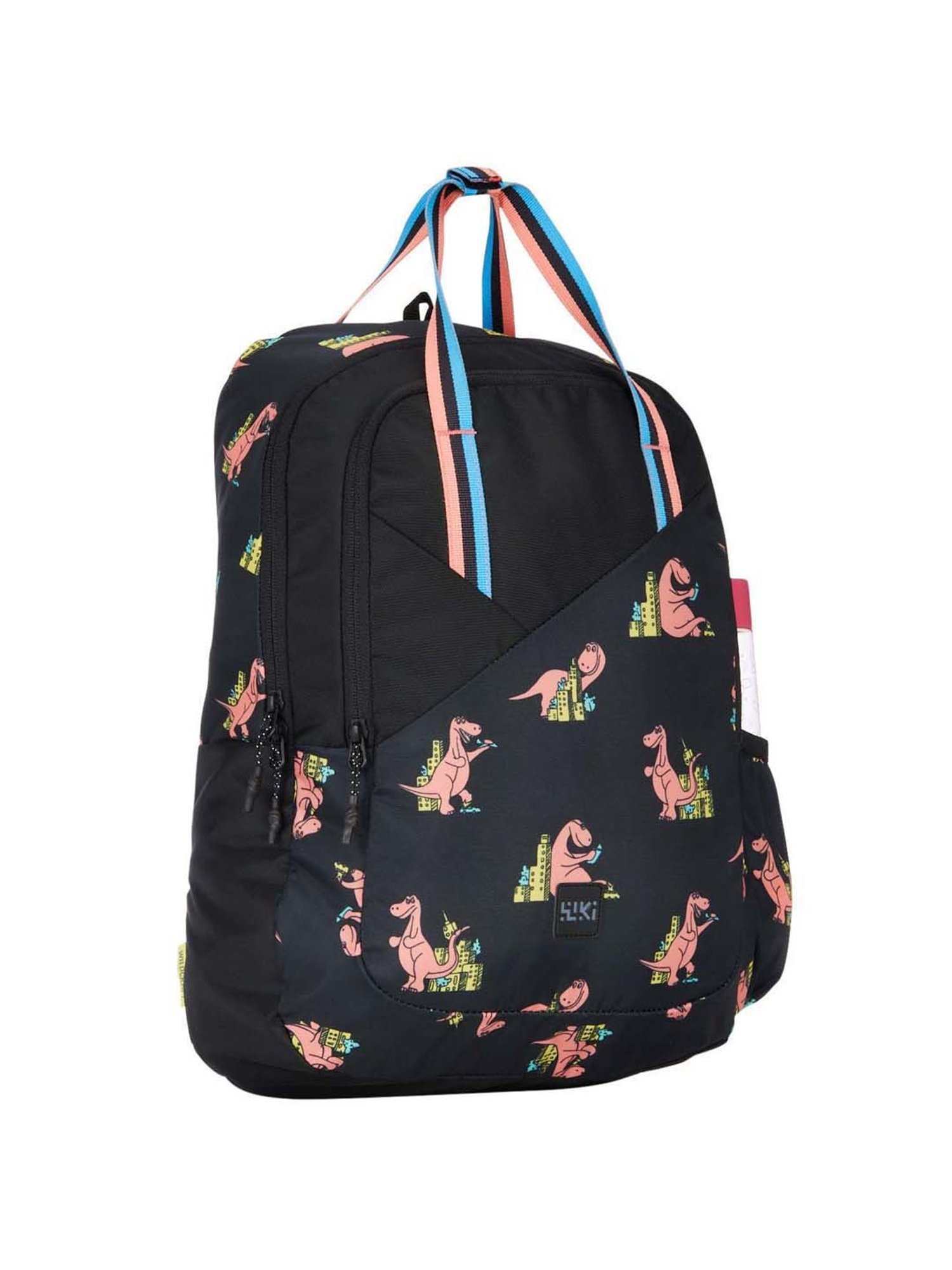 Wiki 20 Ltrs Black Medium Convertible Backpack