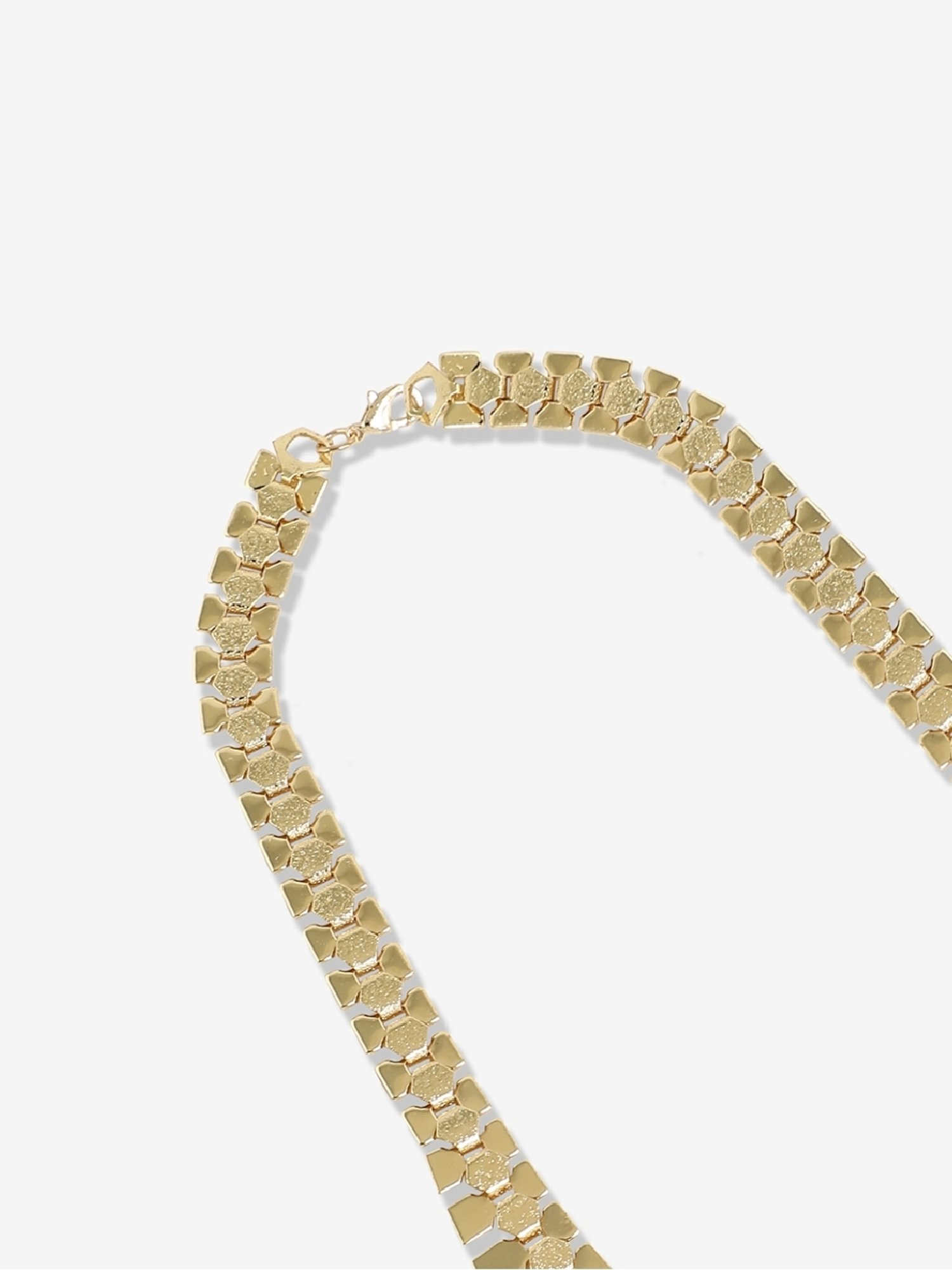 Sohi gold plated designer casual necklace for women